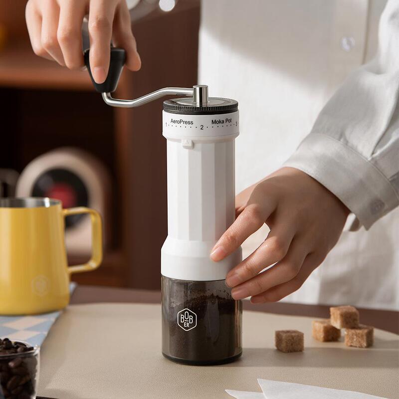 Bober Fun Hand-Brewed Coffee Set Home Use Manual Coffee Grinder Coffee Takeaway Cup Gift Box