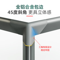 Customized commercial four-person modern simple private workstation office desk and chair combination study staff desk