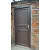 Brown pure aluminum alloy door courtyard door interior door storage room door full gusset bath thickened wear-resistant