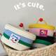 Hand-sewn cotton rope desktop storage box entrance key storage basket student dormitory car snack storage storage