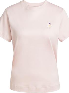 adidas  CAT PATCH T-SHIRT 运动休闲圆领短袖  SS25T恤 女款