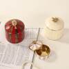 Indian imported cow bone brass splicing antique princess jewelry box jewelry storage box jewelry necklace ring box
