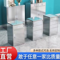 04 stainless steel low cabinet with lock office file cabinet tool cabinet under the table movable cabinet balcony storage cabinet bedside