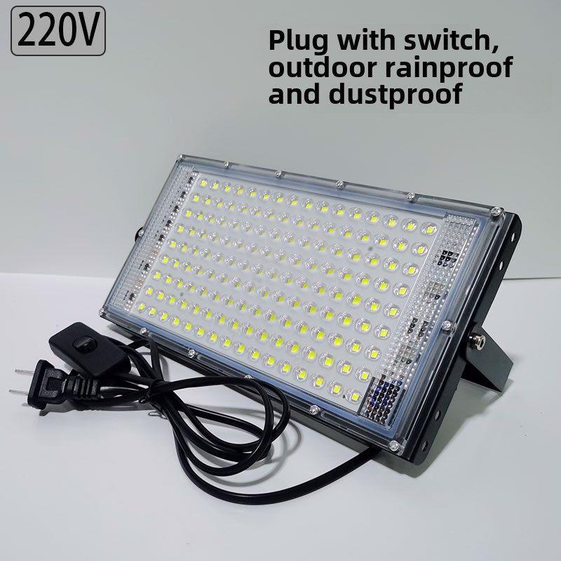 Typhoon Emergency Flashlight, Typhoon Flashlight, 220V Floodlight, Outdoor Waterproof Lighting, Plug-In Type, Night Market Display Typhoon Emergency Flashlight, Typhoon Flashlight, 220V Floodlight, Outdoor Waterproof Lighting, Plug-In Type, Night Market Display