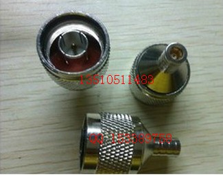 High frequency RF connector N SMB-JK N type male head internal thread inner needle turning SMB mother 50 Ohm adapter