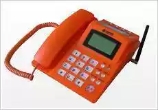 Brand new star network Ruijie HR8100TG fixed radio wired telephone wireless public telephone voice billing lithium battery