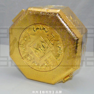 修明堂李居明八运年锁财妙物 招财财神大财箱 天赐良财大黑天财箱