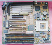 Spark machine board Asus 586 industrial control board TX97LE three ISA grooves (all complete)