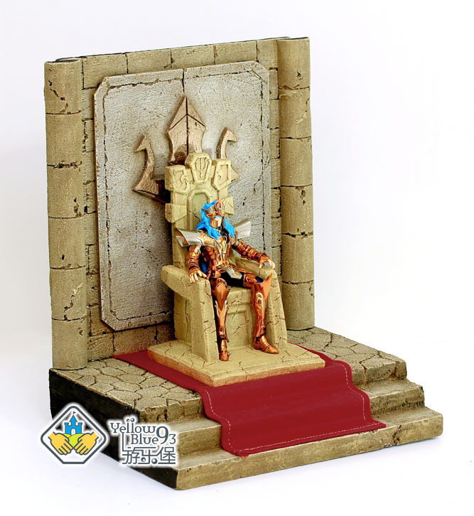 Pleasure Castle Saints Saints Saints Mythical Sea Royalist Poseidon Resin Mass-produced Sea World Scene A Spot
