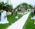 Trắng Wedding Carpet Tím Xanh Xanh Xám Đen Stage Triển lãm Red Carpet Disposable Carpet Wedding Triển lãm Thảm