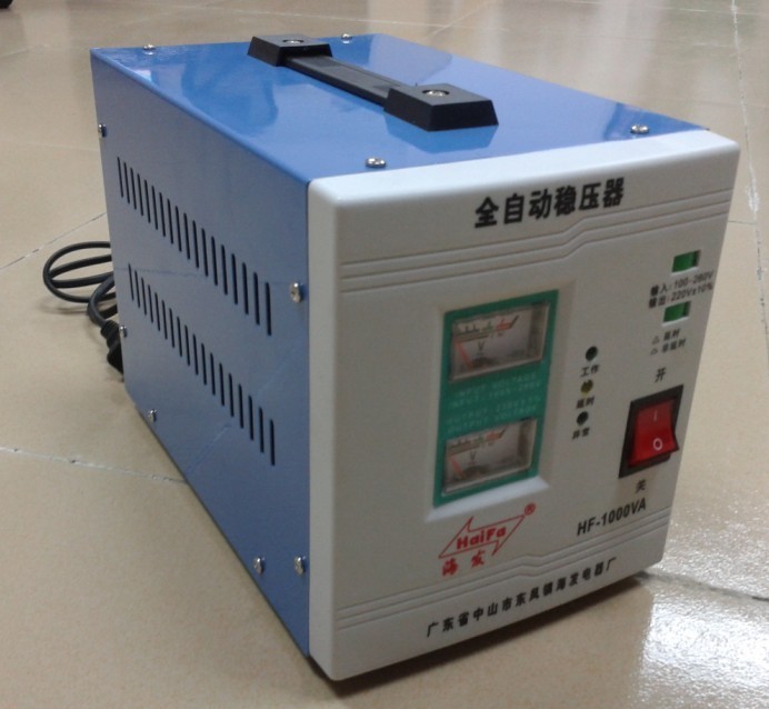 Haifa genuine stable 1000W computer voltage stabilizer household 1000W TV lighting computer voltage stabilizer
