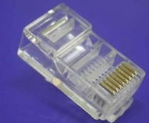 Crystal head eight core network cable Crystal Head good quality network cable dedicated transparent crystal head can be installed by yourself