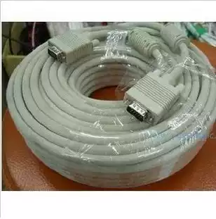 Chong Crown 15 M White positive Mark vga-line computer connected to LCD TV data signal line