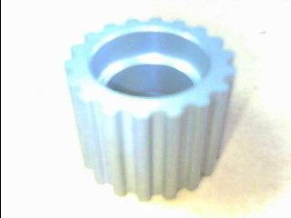 Aluminum alloy pulley T-20z-20 synchronous wheel fixed T520 tooth synchronous gear complete transmission belt