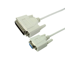 DB25 pin to DB9 hole serial port to parallel port line 1 5 meters