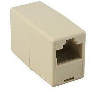 RJ45 network route connector Internet double-pass head network via headnet route to the joint