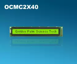 Jinpeng character laser LCD screen OCM2X40 2 lines 40 characters parallel port