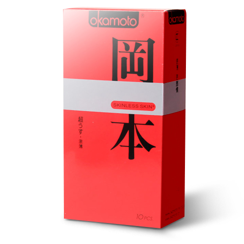 冈本skin激薄系列避孕套10只装 安全套 计生用品避孕用品