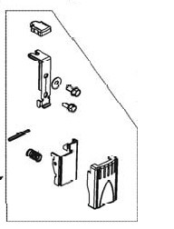 Zebra Z4M hook Z4Mplus buckle Z4M print head pressure hook
