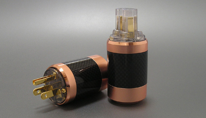 Quiet Listening, Japanese Hashimoto Power Plug with Thick Gold-Plated Tail, Hifi Audiophile Sound with High Density and Texture