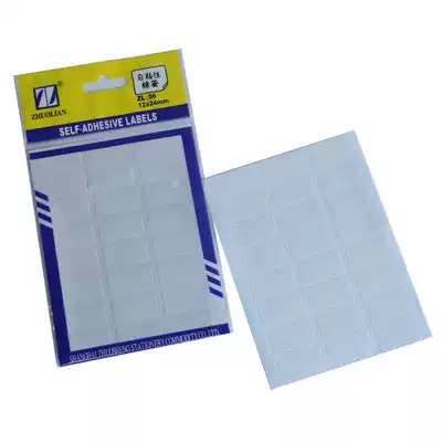 Zhuo Lian ZL-08 self-adhesive label label White 12 * 24mm