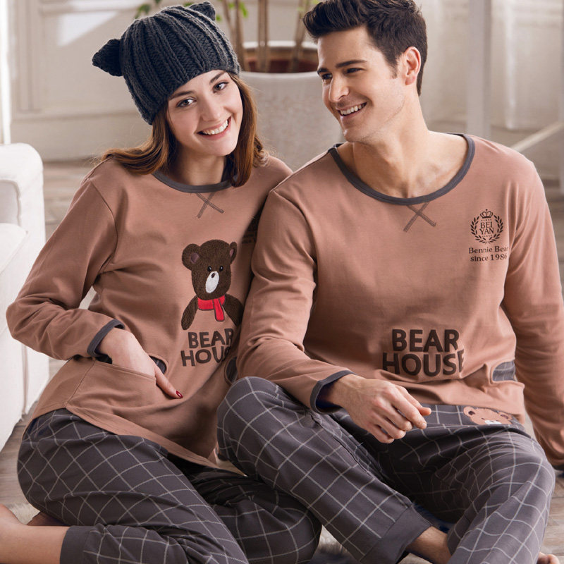 Pyjama mixte en Coton à manches longues - Ref 3005152 Image 1