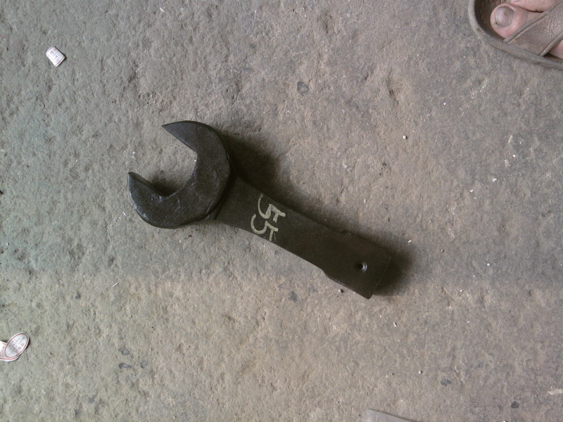 Opening wrench-Knock Stay Wrench-Single Head Fork Wrench-Straight Shank Bend Handle Stay Wrench Equipped With Plenty Of Spot