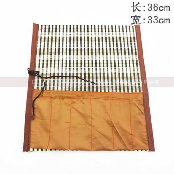 Wenfang Four Treasure Pen Curtain protection Written by two sides with cloth pen curtain 36 * 33cm calligraphy and calligraphy and painting supplies