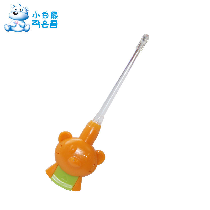 小白熊0693发光耳勺 婴儿软头掏耳勺挖耳勺宝宝用品小熊款