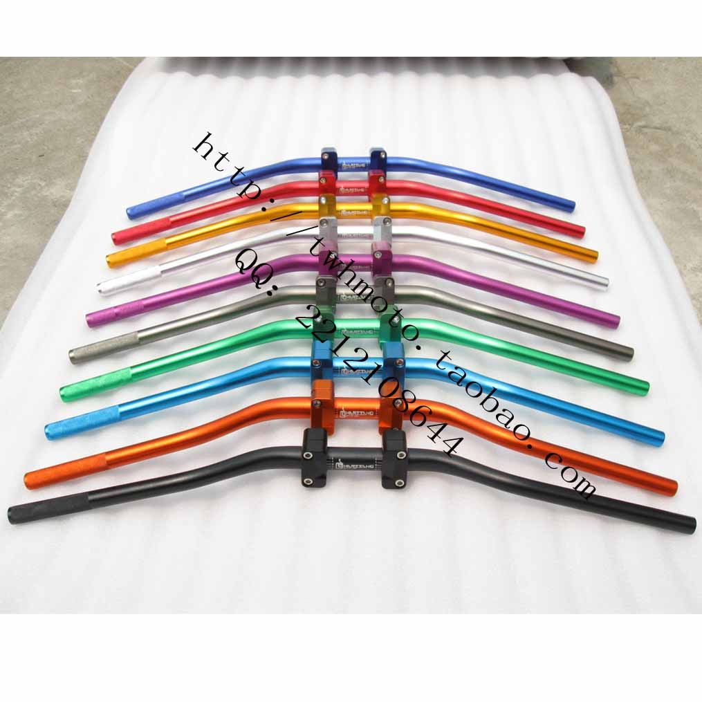 Locomotive modified off-road vehicle reduced handlebar direction handlebar faucet aluminum alloy modified diameter reducer plus adapter seat