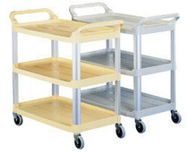 Baiyun three-storey service car cleaning car AF08161 large multi-purpose three-storey trolley dining car