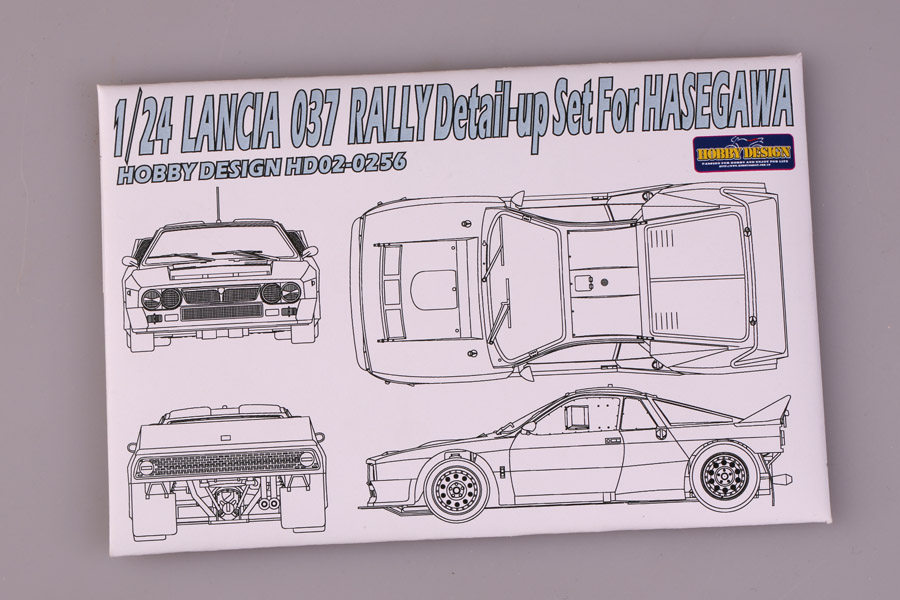 HobbyDesign etching sheet 1 24 Lancia 037 Rally with H HD02-0256