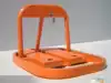 Limited promotion thickened reinforced parking lock Parking lock Wheel lock Car lock Reinforced screw reflective strip