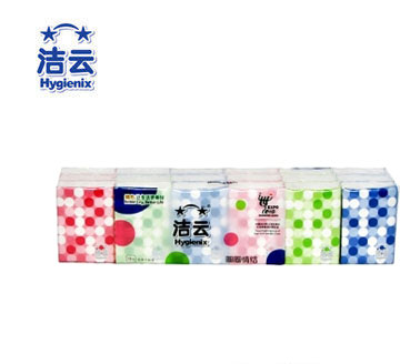 洁云圈圈情节 迷你手帕纸18包