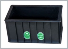 150 * 150 * 300 plastic test die concrete elastic modulus test die concrete engineering test die