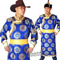 Trang phục múa Mông Cổ, áo choàng Mông Cổ của nam giới, trang phục dân tộc, trang phục, màu xanh hoàng gia kiểu đồ bộ đẹp