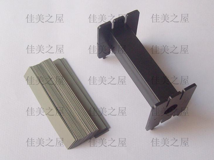 76 # large skeleton black square with silicon steel sheet silicon steel sheet speaker low sound gun square skeleton inductance coil holder
