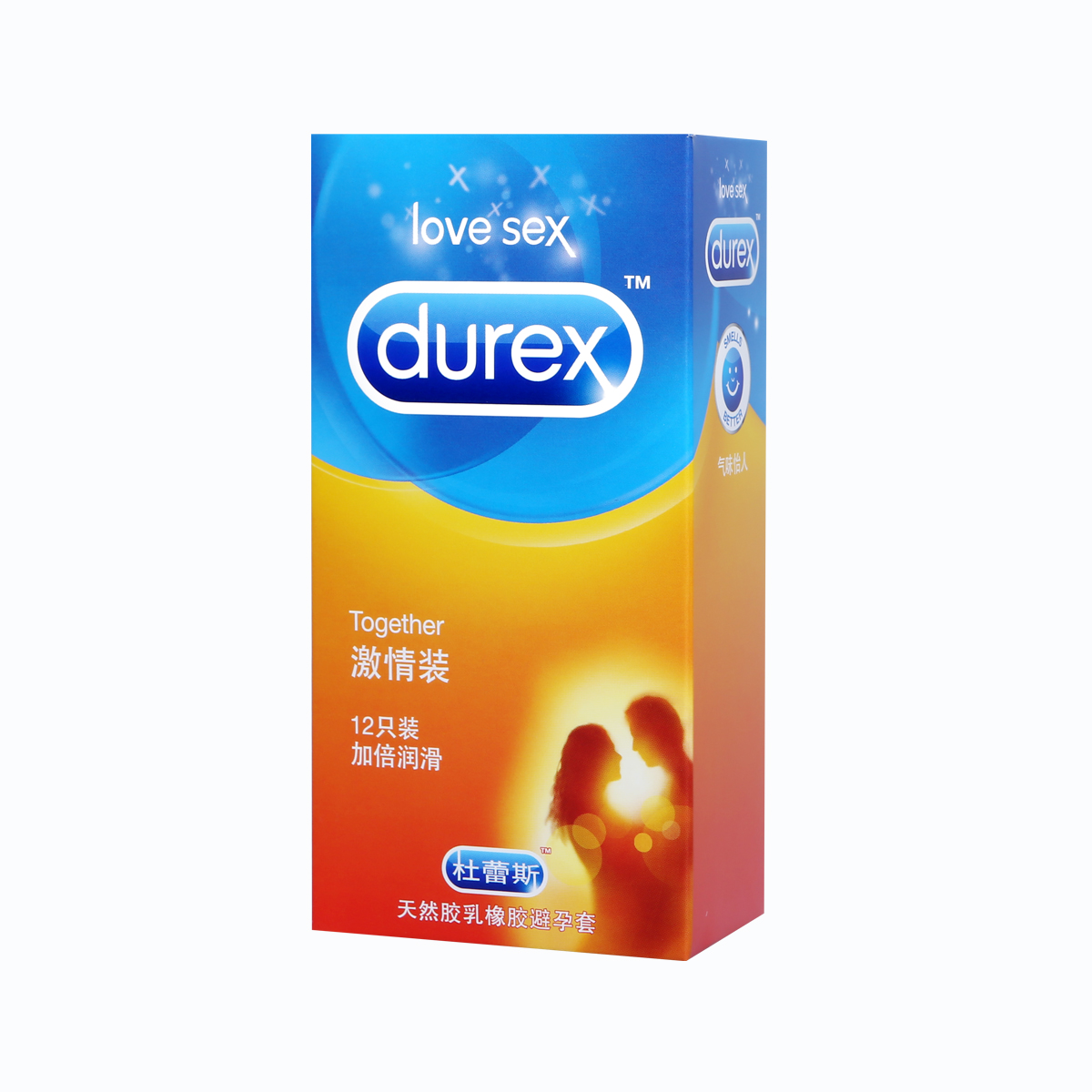 杜蕾斯避孕套 激情装安全套超薄情趣成人用品 3只8只12只装
