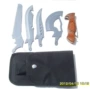 Bộ dụng cụ ngoài trời gồm 4 miếng dao cá Công cụ kết hợp đa chức năng Dao rìu của công cụ - Công cụ Knift / công cụ đa mục đích kìm cắt đa năng