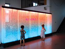 Water dance screen Water curtain Bubble wall Yak Li aquarium screen Feng Shui bubble screen Water drop screen