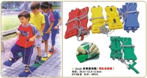 Sensory Equipment Balance Shoe Balance Cooperation Board Team Assist Board Sports Games Shoes 8 pieces 4 groups
