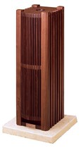 Jazz rack Spenda 70B tripod speaker rack black walnut solid wood audio