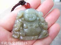 Hetian Jade Sugar Jade Maitreya Buddha Ruyi Buddha Laughing Buddha Belly Buddha pendant Wanchao Jewelry 200588
