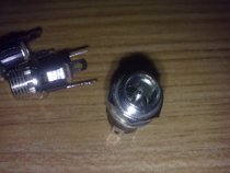 DC025M 2 5 metal block DC socket DC power supply block