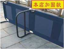 Strengthen the reinforcement of the marching bed Lunch break bed Folding bed stall rack stall rack Clothing rack