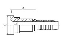 Hose withholding joint Tubing joint Hose withholding core 87311-20-16