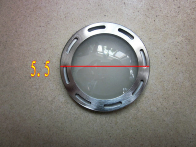 Midea range hood accessories lamp piece round Midea range hood lamp cover plate original accessories Midea electrical appliances