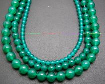 DIY Loose Beads Handmade Natural Strings Beads Natural Green Manau AAA Round Pearl 4mm6mm8mm10mm12mm