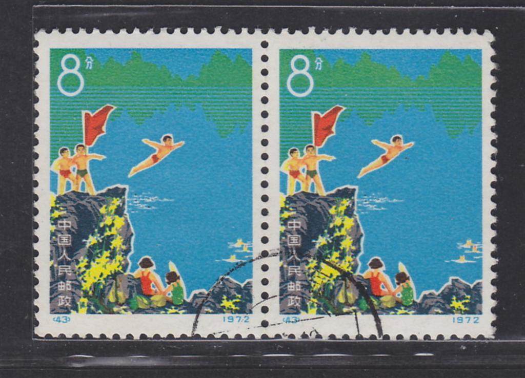 (Numbered Stamps) Number of N43 Sports Bienlian-Gay pins back good-UPPER PRODUCT-6589
