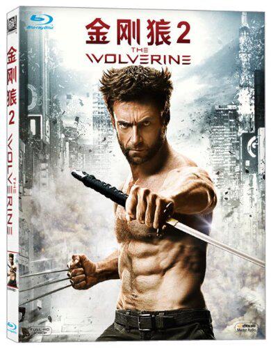 Movie Gold Steel Wolf 2 Blue CDs BD50 Hugh Jackman C District